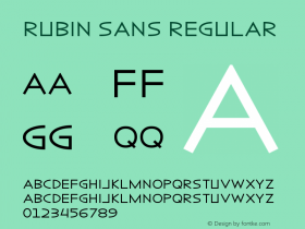 Rubin Sans