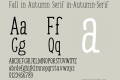 Fall in Autumn Serif