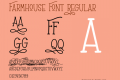 Farmhouse Font