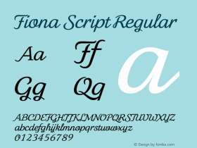 Fiona Script