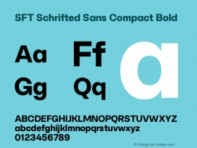 SFT Schrifted Sans