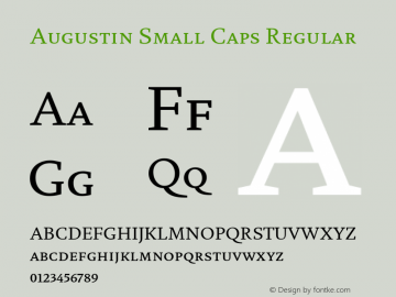 Augustin Small Caps