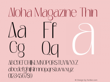 Aloha Magazine