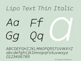 Lipo Text