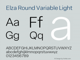 Elza Round Variable