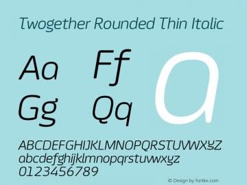 Twogether Rounded
