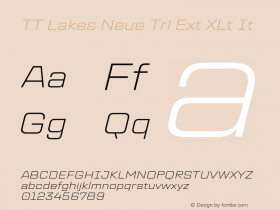 TT Lakes Neue Trl Ext