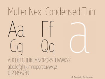 Muller Next Condensed