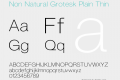 Non Natural Grotesk