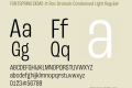 FONTSPRING DEMO - Roc Grotesk Condensed Light