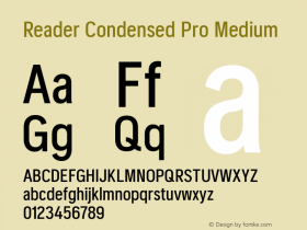 Reader Condensed Pro