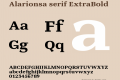 Alarionsa serif