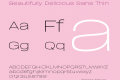 Beautifully Delicious Sans