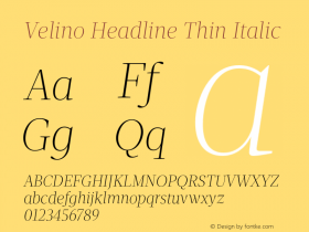 Velino Headline