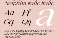 Nelphim Italic