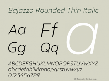 Bajazzo Rounded