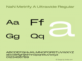 NaN Metrify A Ultrawide