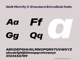 NaN Metrify C Standard