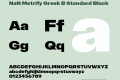 NaN Metrify Greek B Standard