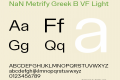 NaN Metrify Greek B VF