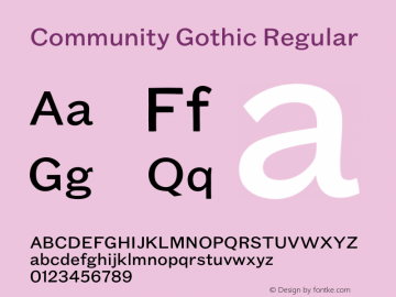 Community Gothic