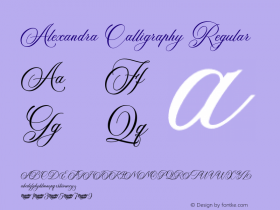 Alexandra Calligraphy
