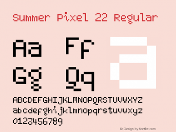 Summer Pixel 22