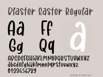 Blaster Easter