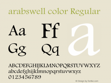 arabswell color