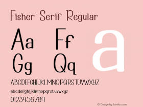 Fisher Serif