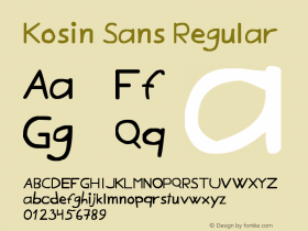 Kosin Sans