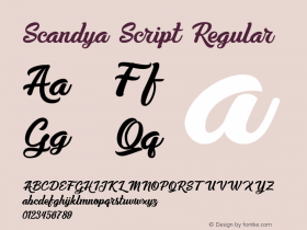 Scandya Script