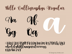 Hello Calligraphys