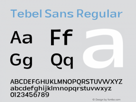 Tebel Sans