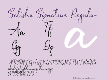 Salisha Signature