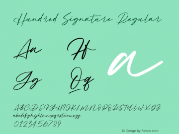 Hundred Signature