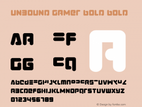 Unbound Gamer Bold