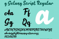 g Gelang Script