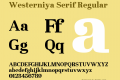 Westerniya Serif