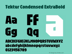 Tektur Condensed