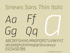 Sinews Sans