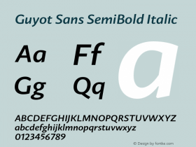 Guyot Sans