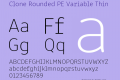 Clone Rounded PE Variable