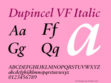 Dupincel VF