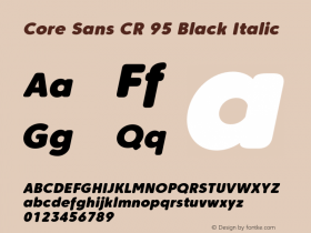 Core Sans CR