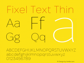 Fixel Text
