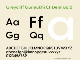 Greycliff Gurmukhi CF