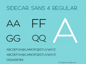 Sidecar Sans 4