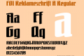 FDI Reklameschrift A