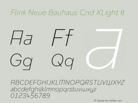 Flink Neue Bauhaus Cnd